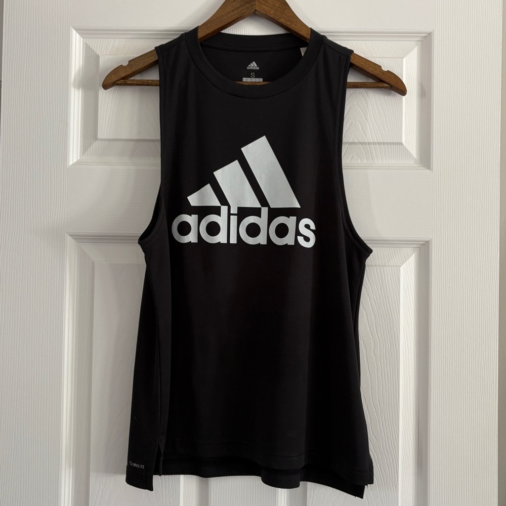 Adidas Black Sleeveless Tank Top